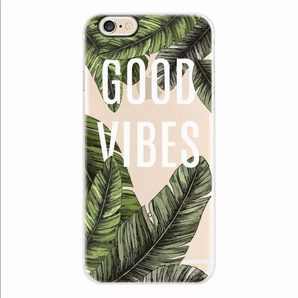 🌴HP🌴Fits iPhone 8 Plus & 7 Plus cases GOOD VIBES